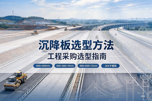 莱阳沉降板选择方法