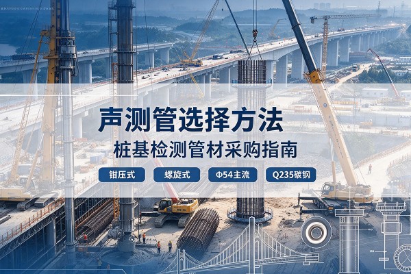 莱阳声测管选型标准