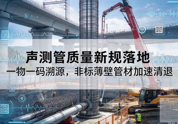 莱阳声测管质量新规落地，一物一码溯源，非标薄壁管材加速清退