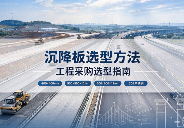 莱阳沉降板选择方法