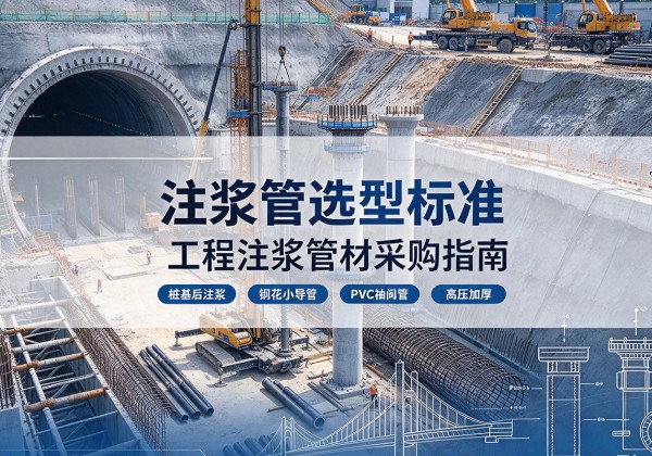 莱阳注浆管选型标准